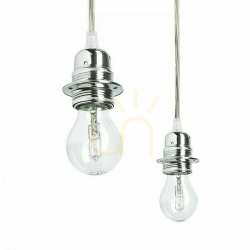 Sprawdź Klosz, Abażur Kombix 6 Zestaw Wiszący Bp+Tk+Cho 230 V E27 6x28 W