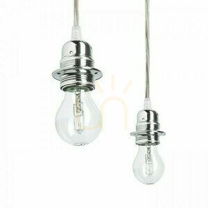 Klosz, Abażur Kombix 6 Zestaw Wiszący Bp+Tk+Cho 230 V E27 6x28 W small 2