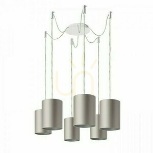 Klosz, Abażur Kombix 6 Zestaw Wiszący Bp+Tk+Cho 230 V E27 6x28 W small 4