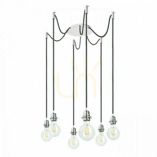 Sprawdź Klosz, Abażur Kombix 6 Zestaw Wiszący Bp+Ck+Cho 230 V E27 6x28 W
