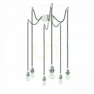 Klosz, Abażur Kombix 6 Zestaw Wiszący Bp+Ck+Cho 230 V E27 6x28 W small 0
