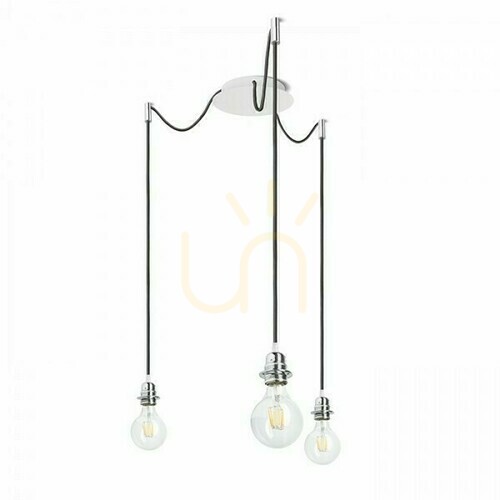 Sprawdź Klosz, Abażur Kombix 3 Zestaw Wiszący Bp+Ck+Cho 230 V E27 3x28 W