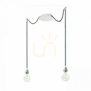 Klosz, Abażur Kombix 2 Zestaw Wiszący Bp+Ck+Cho 230 V E27 2x28 W small 0
