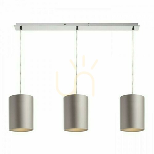 Sprawdź Klosz, Abażur More 80 Podstawa Sufitowa Wisząca Chrom 230 V E27 3x42 W