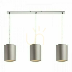 Podstawa sufitowa wisząca More 80 chrom E27 3x15 W 80 cm small 2