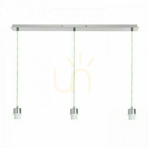 Podstawa sufitowa wisząca More 80 chrom E27 3x15 W 80 cm small 0