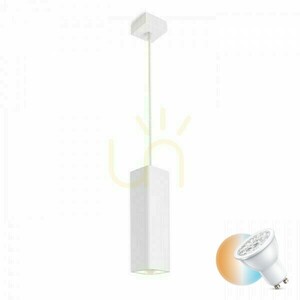 Lampa wisząca Rendl JACK RC gipsowa GU10 35 W 25 cm small 0