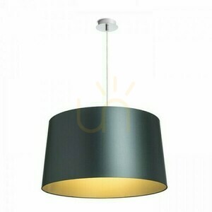 Klosz, Abażur Aspro 55/30 Monaco Naftowa/Srebrene Pvc Max. 23 W small 1