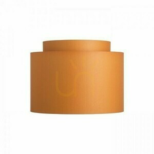 Abażur Rendl DOUBLE 40/30 chintz pomarańczowy z białym PCV E27 max 23W R11515 small 1