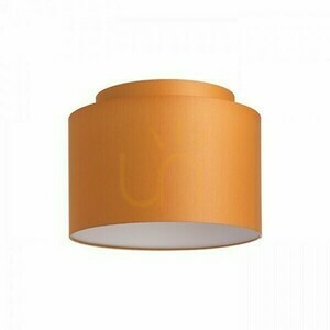 Abażur Rendl DOUBLE 40/30 chintz pomarańczowy z białym PCV E27 max 23W R11515 small 0
