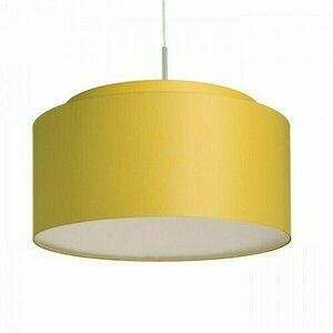Abażur Double 55/30 chintz morelowy / białe PCV, maks. 23 W small 0