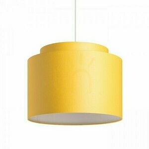 Klosz, Abażur Double 40/30 Chintz Morelowa/Białe Pcv Max. 23 W small 0