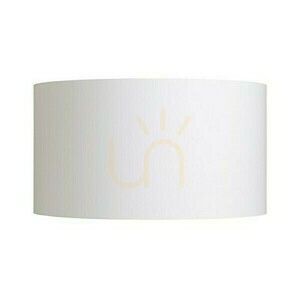 Klosz do lampy Rendl RON 55/30 polycotton biały na białym PCV, E27 max. 23 W, Ø 55 cm small 2