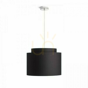 Abażur Rendl DOUBLE 40/30 czarny ze złotą folią E27 R11461 small 3
