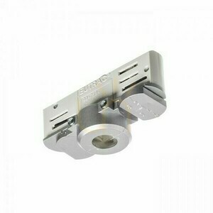 Szyna Oświetleniowa Eutrac Adapter Do Szyny 3 Faz Srebrno Szara 230 V small 3