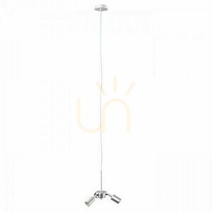 Klosz, Abażur Trix Zestaw Wiszący Chrom 230 V E27 3x42 W small 2