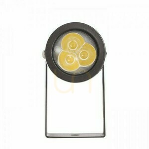 Reflektor Zewnętrzny Gun Na Klinie Czarna 230 V Led 3x1 W 30° Ip65 3000 K small 3