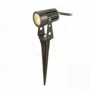 Reflektor Zewnętrzny Gun Na Klinie Czarna 230 V Led 3x1 W 30° Ip65 3000 K small 0