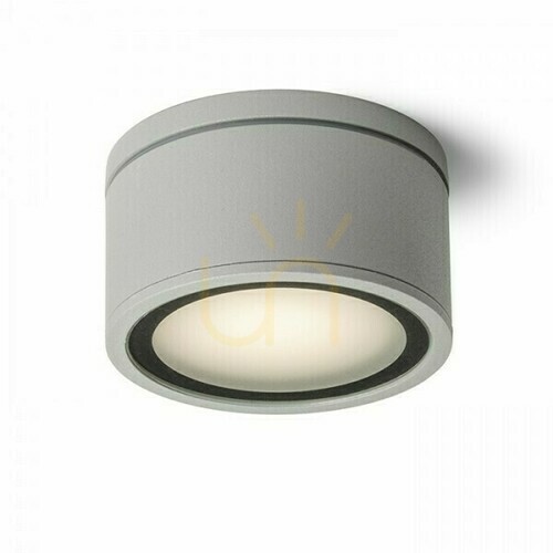 Sprawdź Plafon Zewnętrzny/Wewnętrzny Merido Sufitowa Szary 230 V GX53 11 W IP54