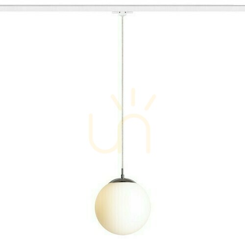 Sprawdź Lampa Wisząca Luna 25 Do 3 Faz. Szyny Szkło Opalowe/Chrom 230 V Led E27 15 W
