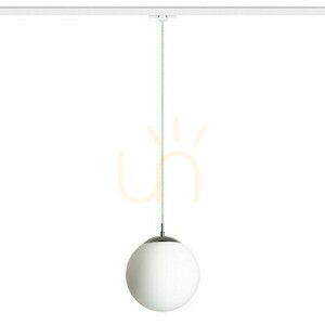 Lampa Wisząca Luna 25 Do 3 Faz. Szyny Szkło Opalowe/Chrom 230 V Led E27 15 W small 0