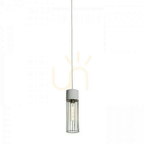 Sprawdź Lampa Wisząca Burton Do 3 Faz. Szyny Beton/Czarna 230 V E27 42 W