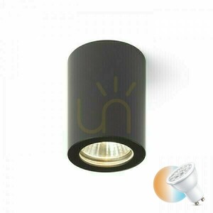 Lampa Do łazienki Lola 88 Sufitowa Czarna 230 V Gu10 15 W Ip54 small 0
