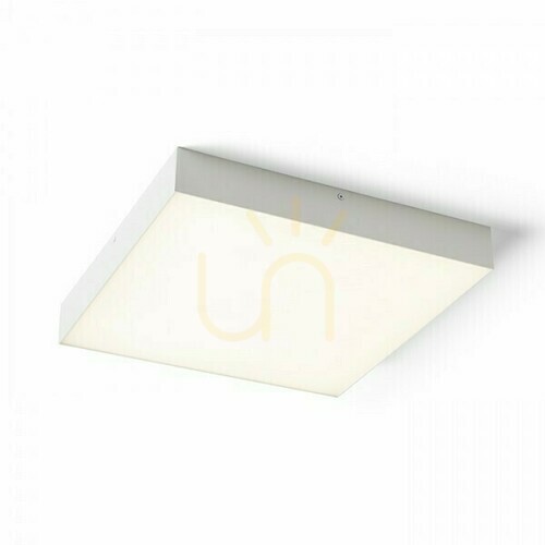 Sprawdź Plafon Larisa Sq 40 Sufitowa Biała 230 V Led 50 W 3000 K
