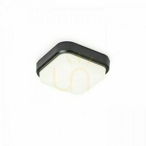 Plafony Zewnętrzny Taris Sq 17 Natynkowa Czarna Plastik 230 V Led 8 W Ip54 3000 K small 1