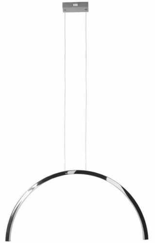 Sprawdź Lampa wisząca Max Light Trio Arc P0520 czarny chrom 80 cm LED 21W