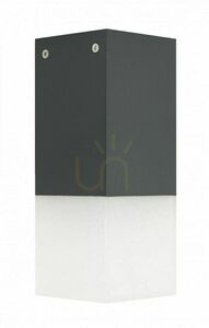 Plafon zewnętrzny SU-MA CUBE ciemny popiel IP44 CB-S DG small 0