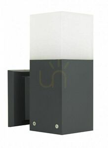 Kinkiet zewnętrzny SU-MA CUBE ciemny popiel IP44 CB-K DG small 0