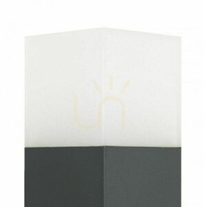 Lampa ogrodowa stojąca SU-MA CUBE 58 cm ciemny popiel CB-580 DG small 1