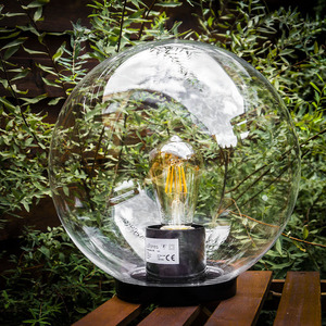 Kula Ogrodowa Lunares Luna Ball 20 cm Transparentna E27 LED LB20T small 4