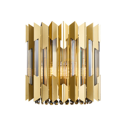 Sprawdź Kryształowy Kinkiet Ritz Gold 2x E14