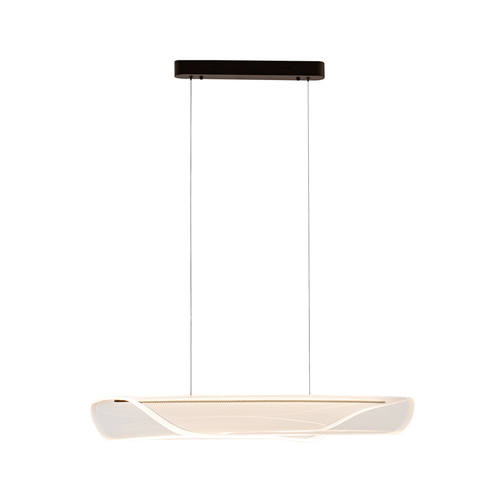 Sprawdź Lampa wisząca Italux Casel LED brązowa 32W 3000K PND-57882-32W-3K