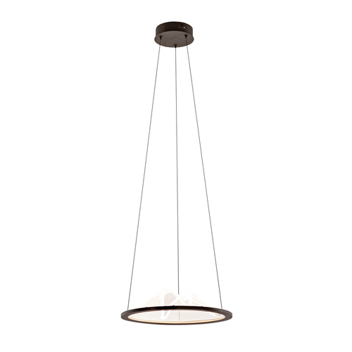 Sprawdź Lampa Wisząca Italux Baret LED 26W 3000K Brązowa PND-58038-26W-3K