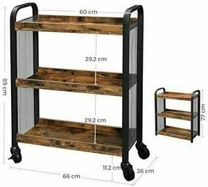 Wózek Regał Półka - LRC66BX small 2