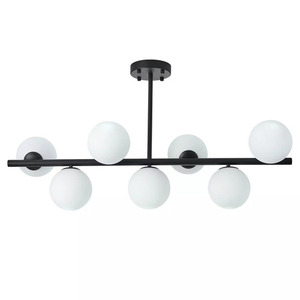 Lampa Sufitowa Bolti 7xE14 czarna PLC0104-BK small 1