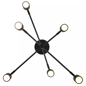 Lampa sufitowa NOE czarna PLC0102-BK - YASKR small 2