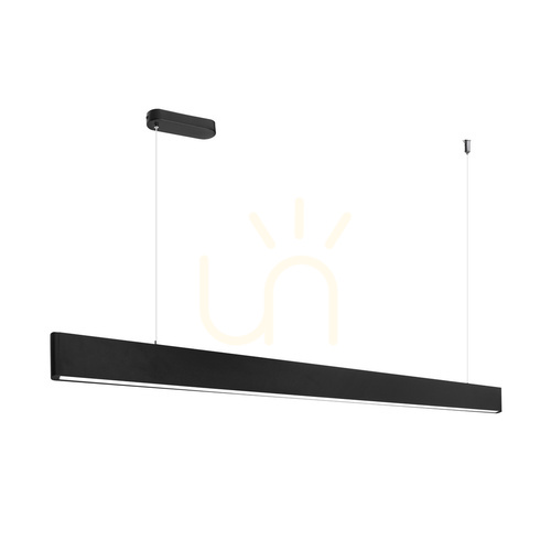 Sprawdź Lampa wisząca Slim czarna 30 W 3000 K DDXZ001 RIO