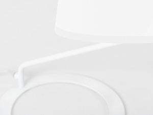 Lampa podłogowa SHADE FLOOR – klosz biały, biały small 4