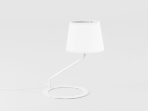 Lampa podłogowa SHADE FLOOR – klosz biały, biały small 0