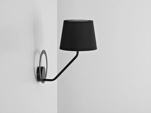 Lampa ścienna SHADE WALL - klosz czarny, czarny small 0