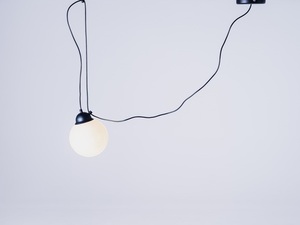 Lampa wisząca GLASS M 1 - czarny small 4