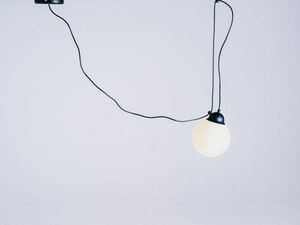Lampa wisząca GLASS M 1 - czarny small 0