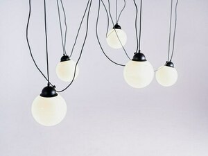 Lampa wisząca GLASS M 5 - czarny small 0