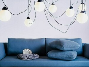Lampa wisząca GLASS M 7 - czarny small 1