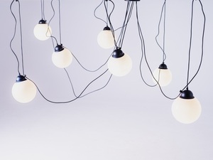 Lampa wisząca GLASS M 7 - czarny small 4