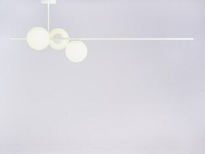 Lampa wisząca BOBLER horizontal - biała small 0